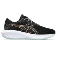 asics アシックス GEL-EXCITE 10 GS BLACK/BRIGHT SUNSTONE 24 1014A298 3 | 靴 くつ 子ども キッズ 運動靴 ランニング 耐久性 通気性 サポート ニオイ軽減 | DE(desir de vivre)