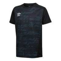 umbro アンブロ ゲームシャツ グラフィック ブラック XO UAS6310 BLK | スポーツ 服 衣類 ウエア トップス シャツ 半袖 吸汗速乾機能 ストレッチ | DE(desir de vivre)
