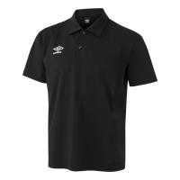 umbro アンブロ ポロシャツ ブラック XO UUUVJA70 BLK | スポーツ 服 衣類 ウエア トップス シャツ 半袖 襟付き 吸汗速乾 UVカット ロゴ サッカー フットサル | DE(desir de vivre)