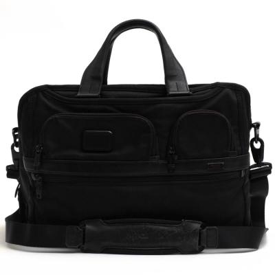 極美品✨TUMI ビジネスバッグ 2way 2層 マチ拡張 26141DH 黒 TUMI（トゥミ） ブリーフケース 26141 ビジネスバッグ G4.4 PC収納