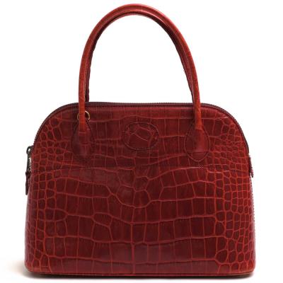 HENRY HIGH CLASS ハイクラス ハンドバッグ 牛革 クロコ型押し HENRY HIGH CLASS ハイクラス ハンドバッグ 牛革 クロコ型押し