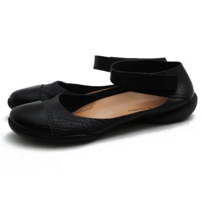 美品 トリッペン 35 EDEL エデル ストラップ ウェッジソール レザー 黒 trippen] Edel f ( black-waw ) | KANEMAN E-STORE