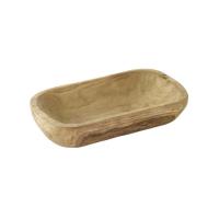 SPICE スパイス SPICE OF LIFE カービングウッド深型トレイ AHGY4070 | インテリア 収納 トレイ 天然 木 | desir de vivre-zacca