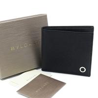 BVLGARI ブルガリ 30396 ブルガリブルガリ マン ブラック 二つ折 財布 | ディーバヤフーショッピング店