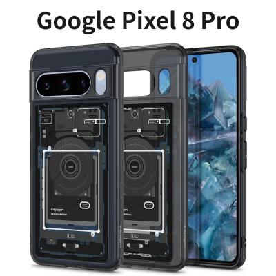 Google Pixel8 画面新品 spigenケース付き pixel8 ケース spigen（スマホ、タブレット、パソコン）のおすすめ人気