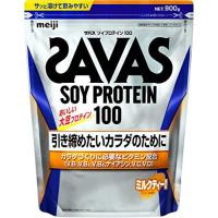 明治 ザバス(SAVAS) ソイプロテイン100 ミルクティー風味 900g | dfjun33