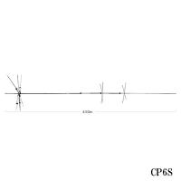 CP6S  3.5/7/14/21/28/50MHz 6バンドグランドプレーンアンテナ　第一電波工業/ダイヤモンドアンテナ/DIAMOND ANTENNA | ダイヤモンドアンテナ専門店