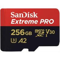 EXTREME PRO microSD 256GB R=200 W=140 4K V30 A2対応 アダプタ付き SanDisk | Digital-Peak