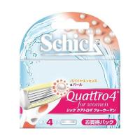 【メール便で送料無料 ※定形外発送の場合あり】シック・ジャパン株式会社 シック クアトロ4 フォーウーマン 替刃 4コ入 | なんでも揃うデジマルシェ