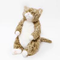 Cuddly カドリー  ピンカートン 茶トラ(約45cm 約650g) ソメゴローとゆかいな仲間たち 猫ぬいぐるみ 【日本製】 | トキワダイレクト ヤフー店
