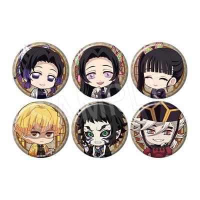 鬼滅の刃　胡蝶三姉妹の夕べ　缶バッジセット　胡蝶しのぶ　缶バッジ　カナヲ 胡蝶三姉妹の夕べ 缶バッジセット 胡蝶しのぶ 胡蝶カナエ 栗花落カナヲ