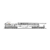 ハセガワ 1/72 ドイツ列車砲 K5(E) レオポルド “冬季迷彩” w/フィギュア プラモデル 30070 （ZS124875） | でじたみん Yahoo!店