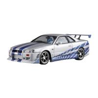 アオシマ ムービーメカ 1/24 ワイルド・スピード R34 スカイライン GT-R プラモデル No.WS-02 （ZS151212） | でじたみん Yahoo!店