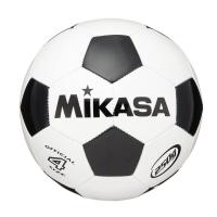 ミカサ(MIKASA) サッカーボール 4号 (小学生用) 約250g ホワイト/ブラック 縫いボール SVC403-WBK 推奨内圧0.3 | ディオストアー