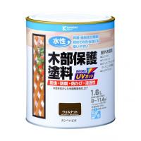 カンペハピオ 水性木部保護塗料 木材・防腐・防かび・防虫・防藻 効果（ 木目を生かした半透明着色仕上げ） ウォルナット 143×143×167(mm) | DIY FACTORY ONLINE SHOP