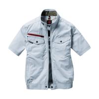 バートル AC半袖ブルゾン  シルバー AC7146-5-SS | DIY FACTORY ONLINE SHOP