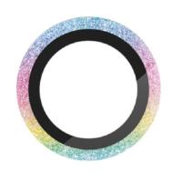 エレコム カメラレンズガラスフィルム iPhone 16e用 グリッター &amp;me レインボー PM-A25SFLLG2RAG | DIY FACTORY ONLINE SHOP