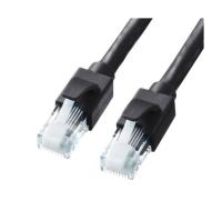 ※法人専用品※エスコ 5 m LANケーブル(CAT6/10Gbイーサネット対応/黒) EA764BB-165 | DIY FACTORY ONLINE SHOP