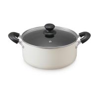 アイリスオーヤマ ダイヤモンドコート 両手なべ24cm ホワイト DIS-P24 1点 | DIY FACTORY ONLINE SHOP