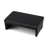 アイリスオーヤマ 107273 2口IHコンロ 脚付 ブラック IHK-WT41S-B | DIY FACTORY ONLINE SHOP