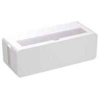 イノマタ化学 コンセント収納ボックス テーブルタップボックス L ホワイト | DIY FACTORY ONLINE SHOP
