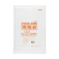 ジャパックス HD規格袋 No.15 紐付き200枚 半透明 厚み0.01mm HK15 | DIY FACTORY ONLINE SHOP