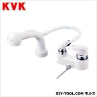 KVK シングルレバー式洗髪シャワー・ゴム栓付 奥行:140mm KM8008SLGS | DIY FACTORY ONLINE SHOP