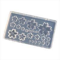 亀島商店 亀島商店 フラワー レジンクラフト用 ソフトモールド ぷっくり桜 KAM-REJ-403 1個 | DIY FACTORY ONLINE SHOP