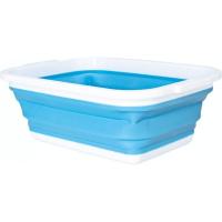 コジット 薄く畳める洗い桶 ブルー 8.5L 90521 | DIY FACTORY ONLINE SHOP