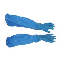 三重化学工業 腕カバー付手袋ハイブリッドロング ブルー S NO.804-S | DIY FACTORY ONLINE SHOP