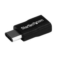 STARTEC.COM社 USB Micro-B - Type-C変換アダプター/USB 2.0/480Mbps/オス-メス/ブラック USB2CUB | DIY FACTORY ONLINE SHOP