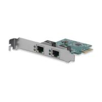 STARTEC.COM社 LANカード/PCIeE/x1/2x RJ45/10/100/1000Mbps/Win &amp; Mac ST1000SPEXD4 | DIY FACTORY ONLINE SHOP