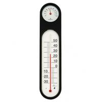 シンワ測定 温湿度計PCオーバルM−055 ブラック＆ホワイト 48929 | DIY FACTORY ONLINE SHOP