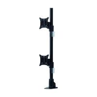 サンワサプライ 水平多関節液晶モニタアーム 上下2面 CR-LA1503BK | DIY FACTORY ONLINE SHOP