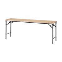 トラスコ 折りたたみ会議テーブル 1800X450XH700 棚板なし ナチュラル TST-1845-C | DIY FACTORY ONLINE SHOP