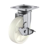 ユーエイ ステンレスキャスターシングルＳ付自在車１００径ナイロン車 129 x 103 x 143 mm SUSNJ100S 1 | DIY FACTORY ONLINE SHOP