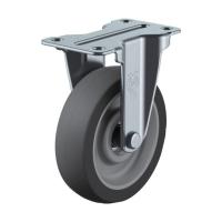 ユーエイ プレート式キャスター固定車６５径エラストマー車輪 ER-65ELSB(H83) 1 | DIY FACTORY ONLINE SHOP