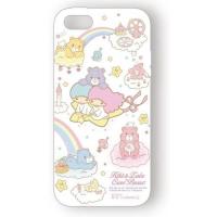 【メール便対応】【キキ&amp;ララ×ケアベア】iPhone5cキソフトジャケットSAN-314WHホワイト | DMZfree