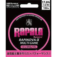 ラパラ(Rapala) ラピノヴァX マルチゲーム 150m 1.5号 29.8lb ピンク RLX150M15PK [PEライン] | DN-eshop