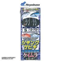 ハヤブサ(hayabusa) ジギングサビキ ツイストスキンケイムラ 2本鈎2セット 6号 SS-478 | DN-eshop