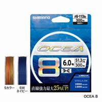 シマノ(SHIMANO) オシア8 300m 5.0号 LD-A71S 10m x 5カラー [PEライン] | dn-webshop