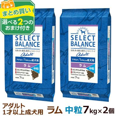 セレクトバランス アダルト　成犬用 ラム 中粒　7kg×2個 セレクトバランス アダルト ラム 中粒 商品一覧 - ドッグパラダイス