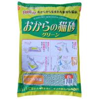 おからの猫砂 グリーン 6L×4袋［同梱不可］［送料無料］ | ドッグワールド