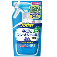 JOYPET（ジョイペット） 天然成分消臭剤 ネコのフン・オシッコ臭専用 詰替 240ml | ドッグワールド