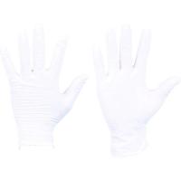 TRUSCO(トラスコ) ニトリル 使い捨て 極薄 手袋 L ホワイト 白 粉付 0.1 100枚 DPM6981NL L | domarushop