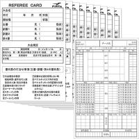 FINTA フィンタ サッカー フットサル レフェリー 審判 記録用紙 10枚セット FT5166 レフリー 用品 レフリー小物 | domarushop