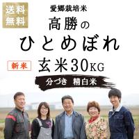 在庫一掃SALE【減農薬 有機肥料使用】ひとめぼれ 30kg 白米 新米 宮城県産 米 30キロ  宮城県桃生町産 令和７年産 玄米 分づき 精白米約27kg