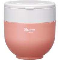 SKATER スケーター 保温 保冷 丼ぶり ランチジャー 540ml 折りたたみハンドル付 抗菌 テラコッタオレンジ LDNO6AG (プレゼント 小学校 子供 女の子 小学生) | 生活雑貨 どんぐりの木