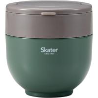 SKATER スケーター 保温 保冷 丼ぶり ランチジャー 800ml 折りたたみハンドル付 抗菌 エバーグリーン LDNO8AG (プレゼント 小学校 子供 女の子 小学生 お弁当箱) | 生活雑貨 どんぐりの木