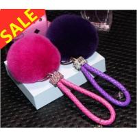 リアルラビットファーバッグチャーム キーホルダー バッグ チャーム ビッグサイズ ふわふわ ファー | doorstonton